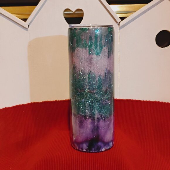 Custom Handcrafted Mermaid Tumblers - Picture 3 of 9